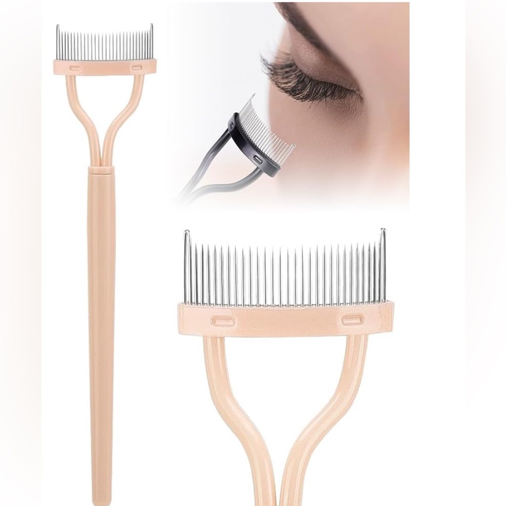 Eyelash Comb - Apricot Pink